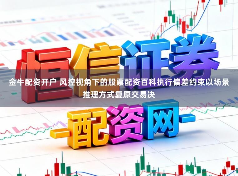 金牛配资开户 风控视角下的股票配资百科执行偏差约束以场景推理方式复原交易决