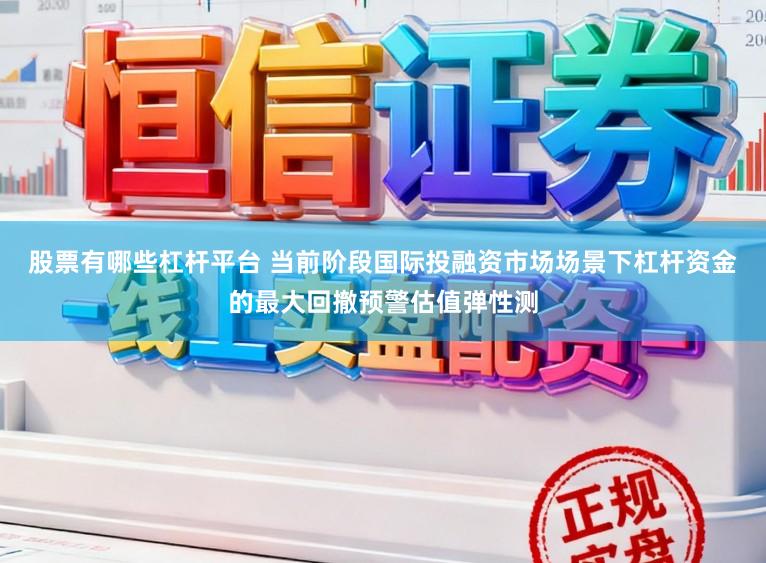 股票有哪些杠杆平台 当前阶段国际投融资市场场景下杠杆资金的最大回撤预警估值弹性测