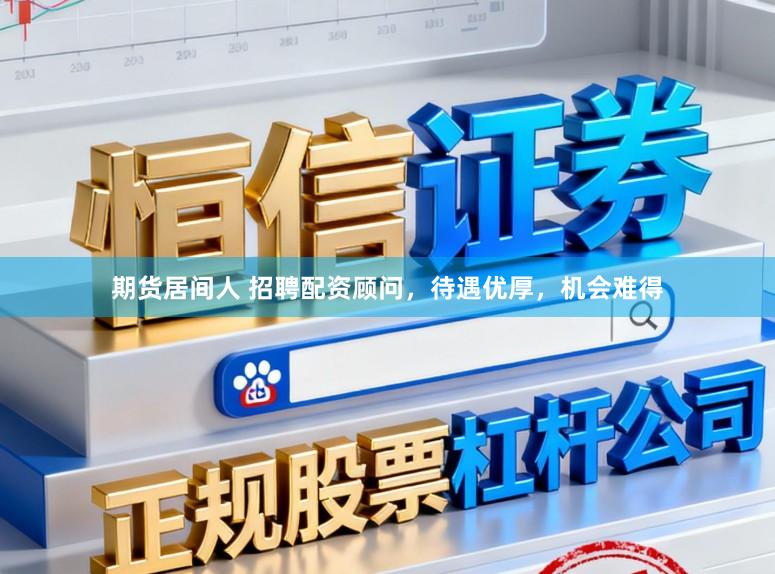 期货居间人 招聘配资顾问，待遇优厚，机会难得