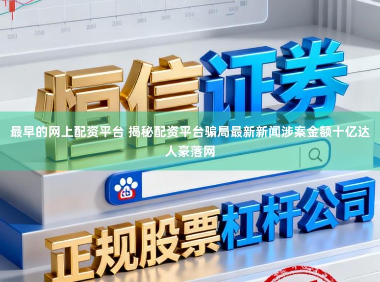最早的网上配资平台 揭秘配资平台骗局最新新闻涉案金额十亿达人豪落网