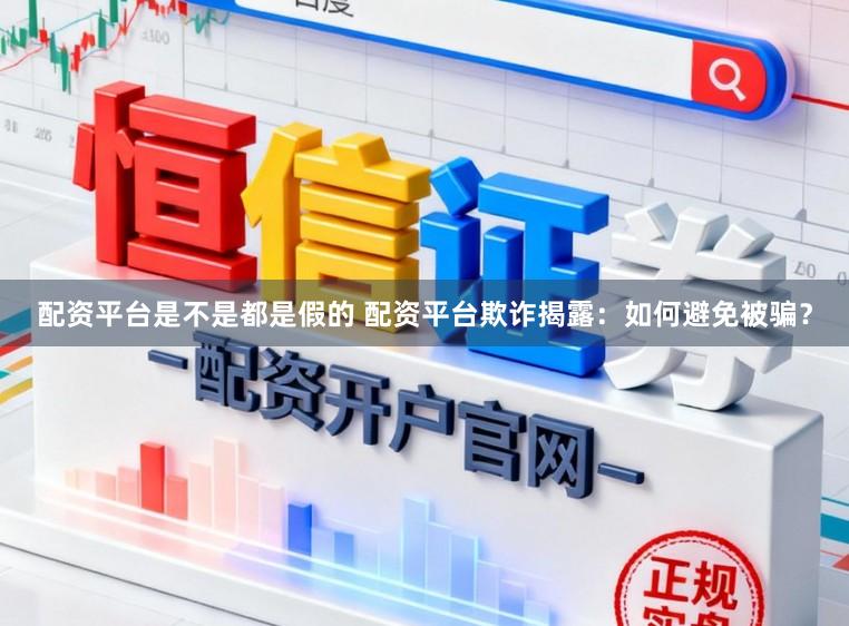 配资平台是不是都是假的 配资平台欺诈揭露：如何避免被骗？