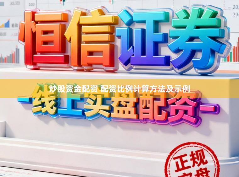 炒股资金配资 配资比例计算方法及示例